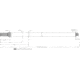 Proof Research Anshutz Pre-Fit Carbon Fiber Threaded Barrel, .22 Long Rifle, Anshutz Model 1761, 18.5 inch, 1/2x28 Thread, 1-16 Twist, Heavy Profile, Graphite/Sliver, 123492