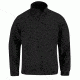 Propper 1/4 Zip Job Long Sleeve Shirt - Unisex, Black, Large, Regular, F54840Y001L2