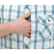 PROPPER Covert Mens Plaid Button Up Shirt, Mallard Plaid, 2XL F53520V4712XL