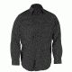 Propper Long Sleeve Tactical Shirt, 65/35 Poly/Cotton Battle Rip, Small-Regular, Dark Grey