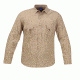 PROPPER Summerweight Tactical Mens Long Sleeve Shirt, Khaki, 3XL-R F53463C2503XL2