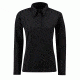 Propper Womens I.C.E. Performance Long Sleeve Polo Shirt,Black,Large F535772001L