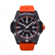 ProTek Carbon Dive Watch, Carbon Case/Black&amp;Orange Dial/Orange Strap, One Size, PT1004O