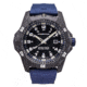 ProTek Carbon USMC Dive Watch, Carbon Case/Black&amp;Blue Dial/Blue Strap, One Size, PT1013B