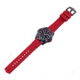 ProTek Carbon USMC Dive Watch, Carbon Case/Black&amp;Red Dial/Red Strap, One Size, PT1012R