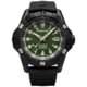 ProTek 1200 USMC Carbon Composite Automatic Watch, 42mm Case Diameter, Black Green, One Size, 1215
