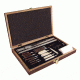 PS Products Deluxe Gun Cleaning Kit, 27 Piece w/Wood Case, PSGCK76