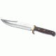 Puma Knives Bowie Wood Fixed Blade Knife,6.1in Stainless Steel Blade,Jacaranda Wood Scales 6116396W