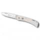 Puma Knives Lonestar30 Lockback White Folding Knife,2.8in Stainless Steel Blade,White Bone Scales 6340035W
