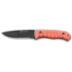 Puma Knives Pantera Pink Micarta Handle, 114mm, Black Stainless Steel Fixed Knife, Small 841512