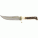 Puma Knives Skinner 6116393L Fixed Blade Knife, 4.7in Blade, Stag w/ Leather Sheath 6116393L