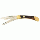 Puma Knives Warden Folding Knife w/ Saw, 3.7in Blade, Jacaranda Wood 6169623W