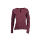 Purnell Purl Stitch Long Sleeve Tee - Womens, Maroon, Extra Small, 10203587-501-XS