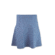 Purnell Rib Knit Circle Skirt - Womens, Blue, 4, 10213581-430-4