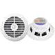 Pyle 6.5in Hydra Marine Speakers 120W Max, White PLMR67W