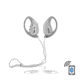Pyle Bluetooth Water Resistant Headphones, Silver PWBH18WT