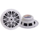 Pyle Marine Speaker 6.5in Pyle 2-Way 200 Watts, White PLMR62
