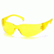 Pyramex 4100 Series Safety Eyewear - Amber-Hardcoated Lens, Amber Frame S4130S