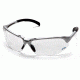 Pyramex Accurist Safety Glasses - Clear Lens, Silver Frame SSV4710D
