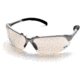 Pyramex Accurist Safety Glasses - Indoor/Outdoor Mirror Lens, Silver Frame SSV4780D