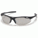 Pyramex Avante Safety Glasses - Indoor/Outdoor Mirror Lens, Black Frame SB4580D