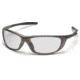 Pyramex Azera Safety Glasses - Clear Lens, Pewter Frame SP4410D