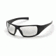 USED Pyramex Black Frame/Clear Anti-Fog Lens SB5610DT, EDEMO1