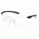 Pyramex Black Gray Temples/Clear Lens SB8810S