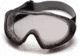 Pyramex Capstone Goggles with Gray Anti-Fog Lens, Direct/Indirect Frame GG504T - Single Pack
