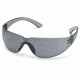 Pyramex Cortez Safety Glasses - Gray Lens, Gray Temples Frame SG3620S