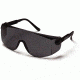 Pyramex Defiant Safety Eyewear - Gray Lens, Black Frame SB1020S