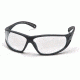 Pyramex Escape Safety Glasses - Clear Lens, Black Frame SB3810D