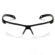 Pyramex Ever-Lite Ever-Lite Safety Glasses w/Clear H2MAX Anti-Fog Lens, Black, SB8610DTM