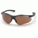 Pyramex Fortress Safety Glasses - Coffee Lens, Black Frame SB3715D
