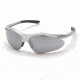 Pyramex Fortress Safety Glasses - Silver Mirror Lens, Silver Frame SS3770D