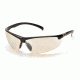Pyramex Forum Safety Glasses - Black Frame, Indoor/Outdoor Mirror Lens