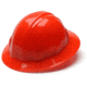 Pyramex Full Brim 4 Point Ratchet Suspension Hard Hat - Hi Vis Orange HP24141