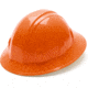 Pyramex Full Brim 6 Point Ratchet Suspension Hard Hat - Orange HP26140