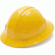 Pyramex Full Brim 6 Point Ratchet Suspension Hard Hat - Yellow HP26130