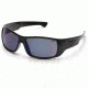 Pyramex Furix Safety Glasses, Black Frame, Blue Mirror Anti-Fog Lenses, SB8575DT