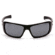 Pyramex Goliath Safety Glasses - Black Frame and Gray Lens SB5620D