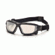 Pyramex I-Force Safety Glasses,Black Strap-Temples/Indoor/Outdoor Mirror Anti-Fog Lens SB7080SDNT