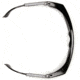 Pyramex Integra Safety Eyewear - Clear Lens, Black Frame SB410S