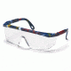 Pyramex Integra Safety Glasses - Mixed Blue Frame, Clear Lens SM410S
