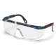 Pyramex Integra Safety Glasses - Mixed Blue Frame, Clear Lens