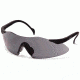 Pyramex Intrepid Safety Glasses - Gray Lens, Black Frame SB1620S