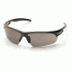 Pyramex Ionix Safety Glasses, Black Frame/Gray Lens SB8120D