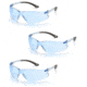 Pyramex Itek Safety Glasses - Infinity Blue Frame, Infinity Blue Lens, Pack of 3