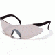 Pyramex Legacy Safety Glasses - Indoor/Outdoor Mirror Lens, Black Temples Frame SB2380S