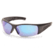 Matte Black Frame/Ice Blue Mirror Lens